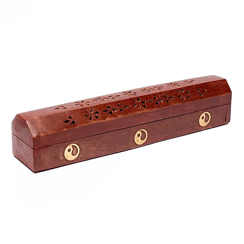 Incense burner & storage box Yin Yang